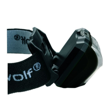 Logo trade business gifts image of: Head lamp TRONADOR Schwarzwolf